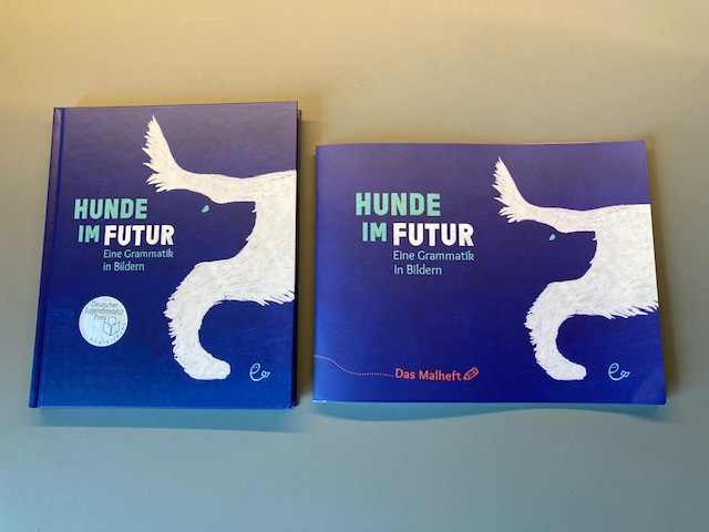 »Hunde im Futur«, jetzt auch als Malheft