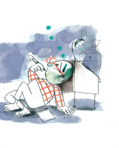 Seitenvorschau Der Schriftsteller und die Katze