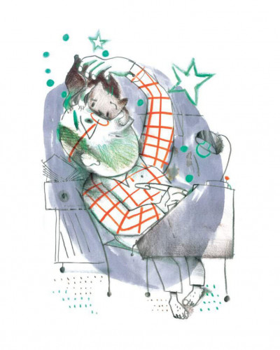 Seitenvorschau Der Schriftsteller und die Katze